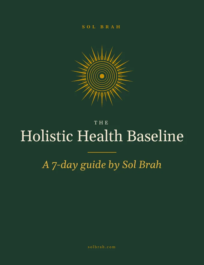 Cover of The Holistic Health Baseline